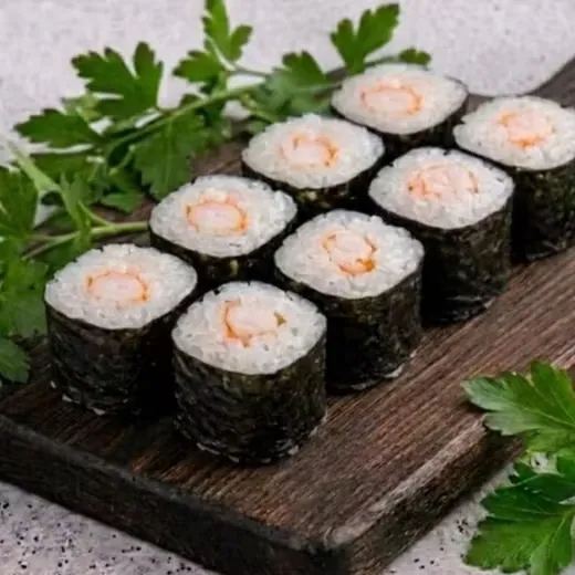 Мини ролл с креветкой